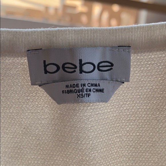 Bebe White Top - Picture 4 of 4